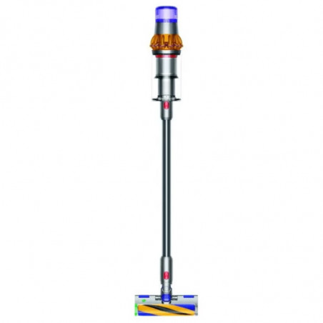 Aspirator vertical Dyson V15 Detect Abseolute, 660W, 0.76 l, 60 min autonomie, Senzori, 3 moduri, LCD, Gri