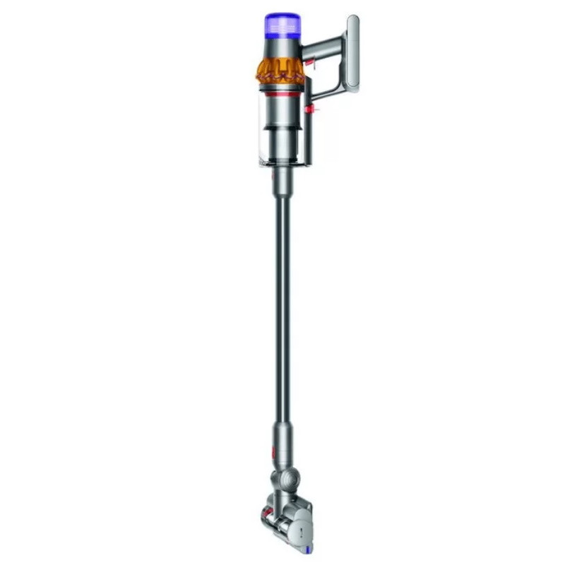 Aspirator vertical Dyson V15 Detect Abseolute, 660W, 0.76 l, 60 min autonomie, Senzori, 3 moduri, LCD, Gri