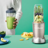 Blender Nutribullet NB907CP, 900W, 950 ml, Zdrobire gheata, Puls, Fara BPA, Crem