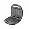 Sandwich maker Saturn ST-EC1153, 850W, Plăci interschimbabile, Protectie la supraincalzire, Control automat al temperaturii, Negru