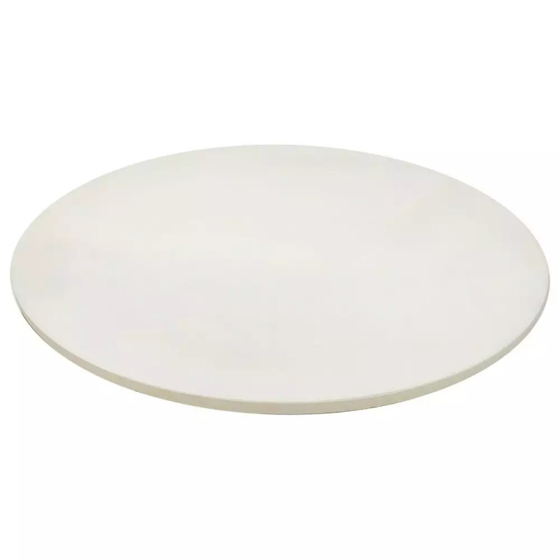 Placa piatra pentru copt si servit pizza Klausberg KB 7788, 33 cm, Manere metalice, Alb