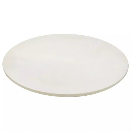 Placa piatra pentru copt si servit pizza Klausberg KB 7788, 33 cm, Manere metalice, Alb