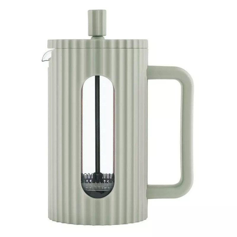 Infuzor pentru cafea/ceai Klausberg KB 7750, 0.6 l, Carcasa fara incalzire, Sticla, Verde Menta