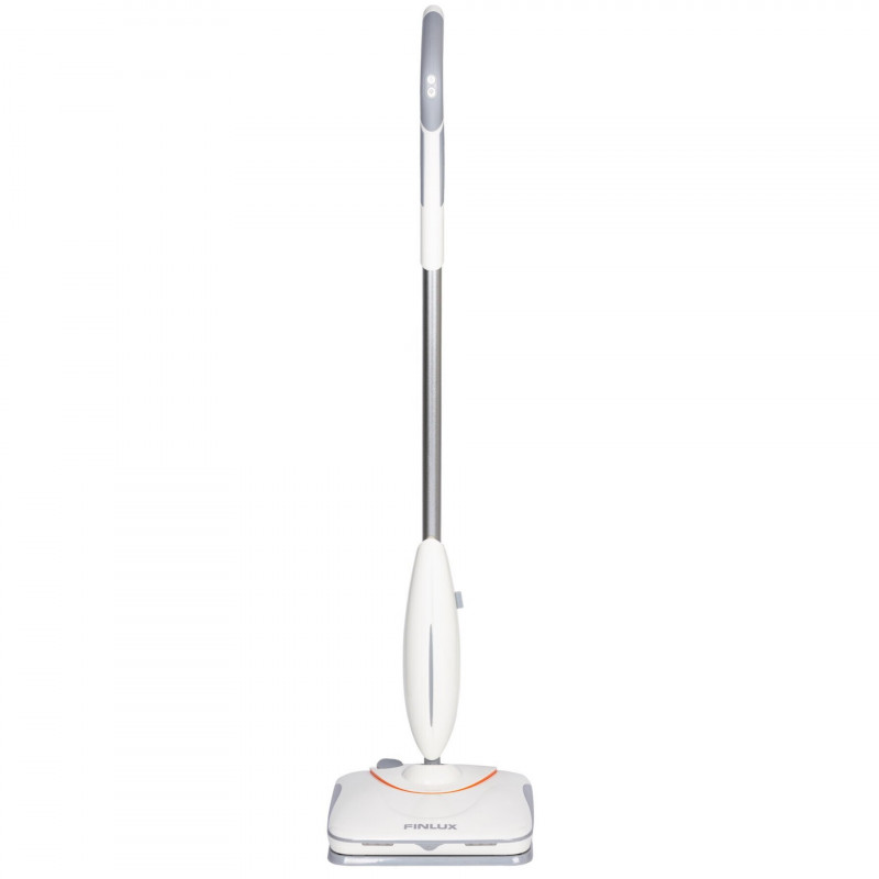 Mop electric Finlux Cleaner FPM-3555, 35W, Li-Ion 2200 mAh, Autonomie pana la 55 min., Indicator baterie, Alb