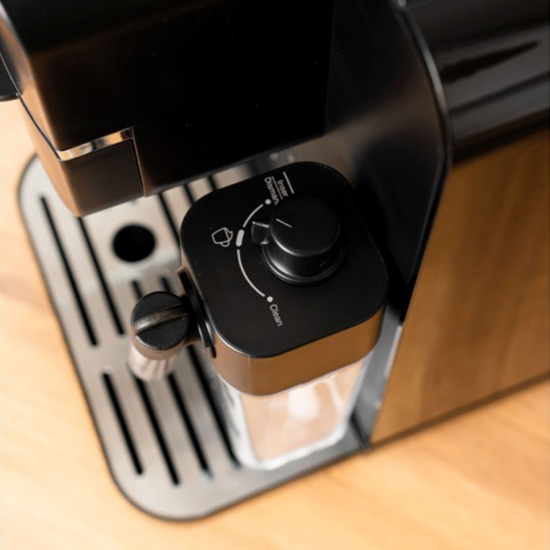 Espressor capsule si cafea macinata 8in1 Oliver Voltz OV51171I5, 1350W, 20 bar, Spumare lapte, Negru