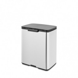 Cos pentru gunoi Brabantia Bo Small 1006636, 12 L, Deschidere lina si silentioasa, Inox