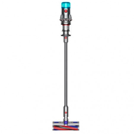 Aspirator vertical Dyson V12 Origin, 130W, 0.35 l, 60 min autonomie, Senzori, Argintiu/turcoaz