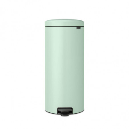 Cos de gunoi cu pedala Brabantia NewIcon 1008851, 30 L, Inchidere usoara, Baza antiderapanta, Verde deschis