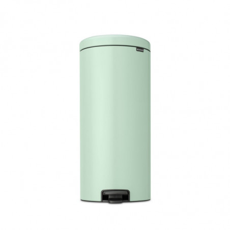 Cos de gunoi cu pedala Brabantia NewIcon 1008851, 30 L, Inchidere usoara, Baza antiderapanta, Verde deschis