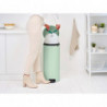 Cos de gunoi cu pedala Brabantia NewIcon 1008851, 30 L, Inchidere usoara, Baza antiderapanta, Verde deschis