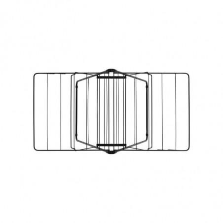 Uscаtor de rufe Brabantia Hangon 1004162, 15 m, 4 umerase, Reglabil, Blocare copii, Negru