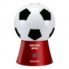 Aparat de facut popcorn Beper P101CUD051, 1200W, 270 ml, Design fotbal, Rosu/Alb