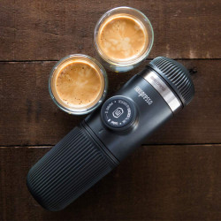 Adaptor dublu pentru espresso Wacaco Nanopresso Barista Kit, 140 ml, Gri