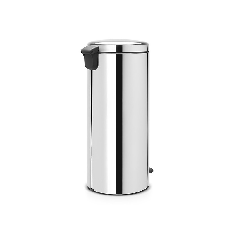 Cos de gunoi cu pedala Brabantia NewIcon 649055, 30 L, Inchidere lina, Baza antiderapanta, Inox