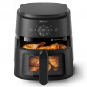 Friteuza cu aer cald AirFryer Philips NA220/00, 1500W, 4.2L, 60-200°C, 13 programe, Timer, Negru