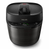 Multicooker Philips HD2151/40, 1000 W, 5 L, 35 programe, 18 sisteme de protectie, Afisaj LCD, Timer, Vegru