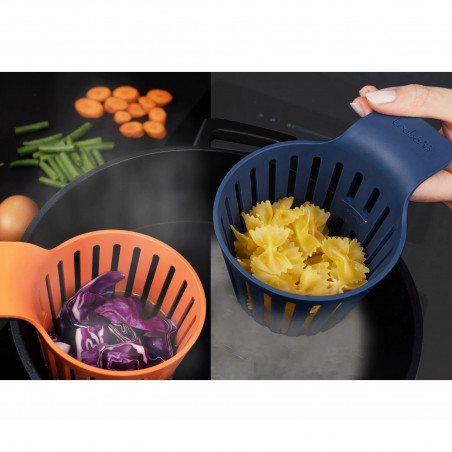 Set 3 strecurаtori Trebonn Cookin'Pods 1521109, Pana la 220°C, Polipropilena, Multicolor