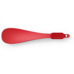 Set ustensile pentru salata Trebonn Twins 1520210, 35 cm, Rezistent la caldura pana la 200°C, Detasabil, Coral/Red