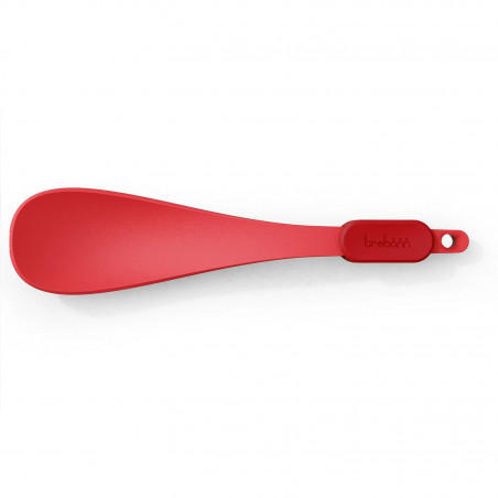 Set ustensile pentru salata Trebonn Twins 1520210, 35 cm, Rezistent la caldura pana la 200°C, Detasabil, Coral/Red