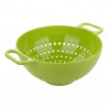 Bol cu strecuratoare Trebonn DUO - Large 1824100, 2 L, 23.5x13 cm, Melamina, Alb/Verde