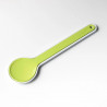 Set 2 tacamuri servire salata Trebonn 1524141, 27,5 cm, Melamina, Alb/Verde