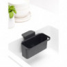 Organizator chiuveta Brabantia SinkSide 1003310, Fixare pe chiuveta, Fund perforat, Gri inchis