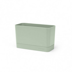 Organizator chiuveta Brabantia SinkSide 1005608, 11,5x19x8,5 cm,  Antiderapant, Silicon, Verde deschis