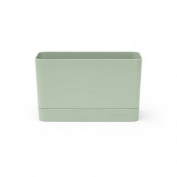 Organizator chiuveta Brabantia SinkSide 1005608, 11,5x19x8,5 cm,  Antiderapant, Silicon, Verde deschis