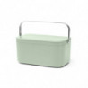 Cutie pentru resturi alimentare Brabantia SinkSide 1005611, 1.8 L, Maner, Verde deschis