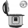 Multicooker Instant Pot 113006101, 1200W, 7.6 L, Vas otel inoxidabil, 13 programe, Pentru 8-12 portii, Functie Set and forget, Argintiu/Negru