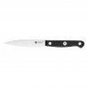 Set de 3 cutite Zwilling Gourmet 36130003, Otel inoxidabil 18/10, Lame forjate Sigmaforge, Intarire FRIODUR la gheata, Argintiu/Negru