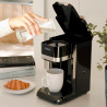 Cafetiera Rosberg R51170D, 350W, 150 ml, Cana, Oprire automata, Negru