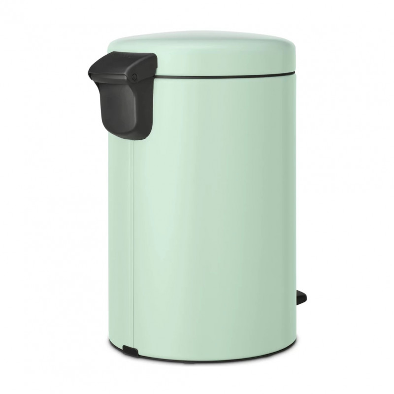 Cos de gunoi cu pedala Brabantia NewIcon 1008843, 12 L, Inchidere lina, Baza antiderapanta, Verde deschis